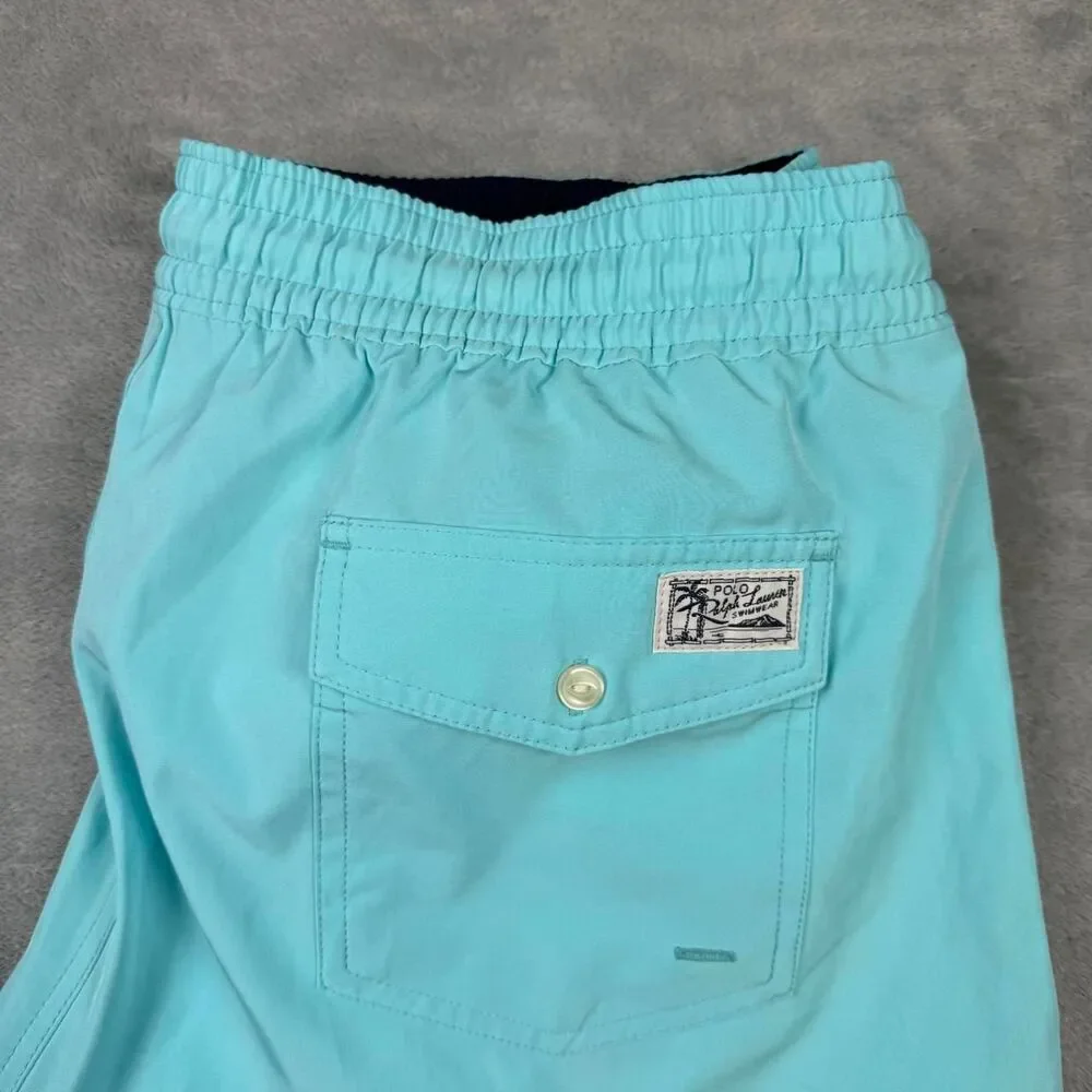 Polo-ralph-lauren Men's Blue Swim-briefs-shorts